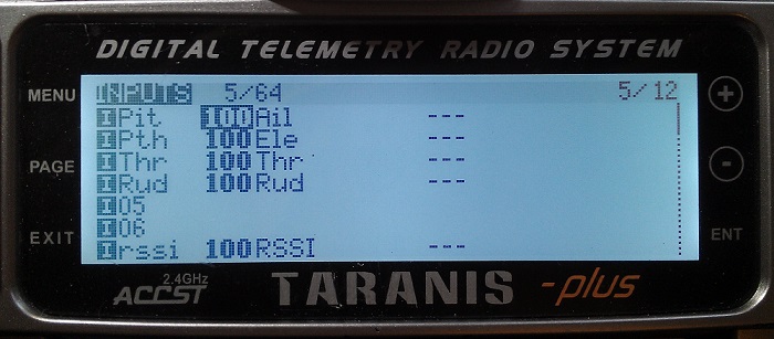 RSSI-taranis-ppm-channel-input