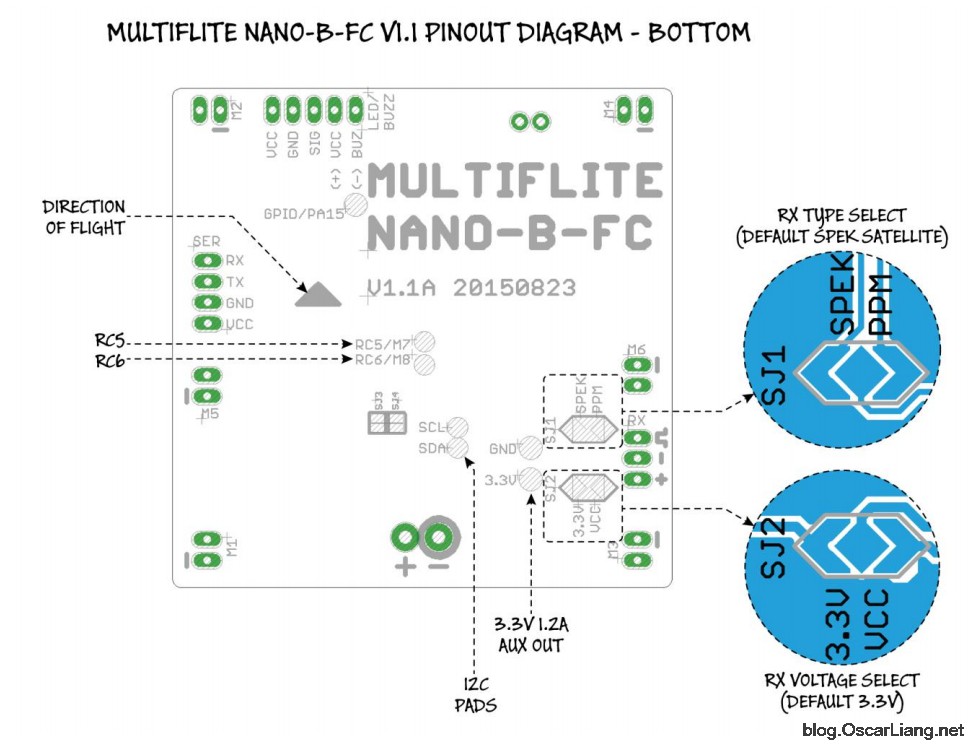 multiFlite-NANO-B-FC-V1.1-pinout-diagram-bottom