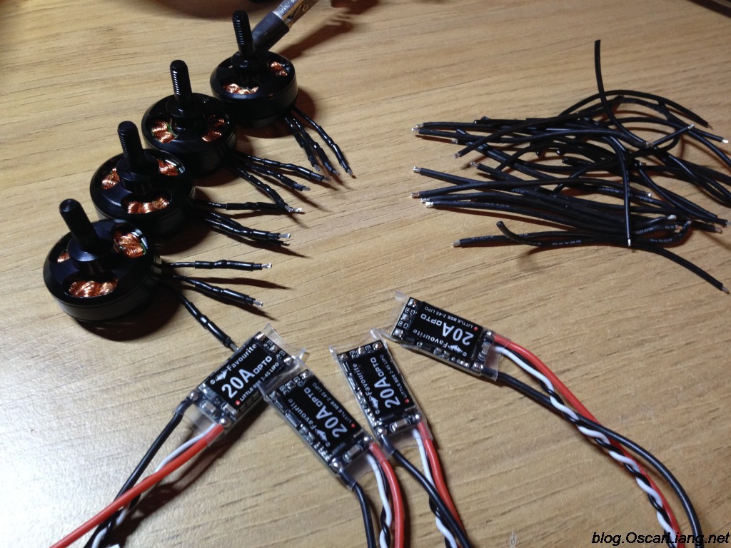 speed-addict-210-r-mini-quad-build-cobra-motor-littlebee-20a-esc-cut-wires