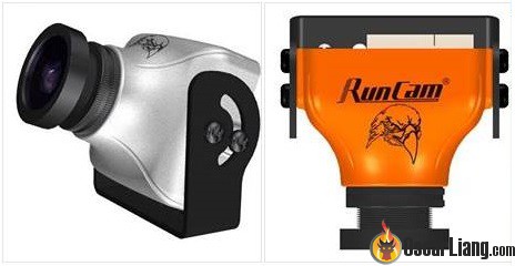 Runcam-Eagle-FPV-camera-silver-orange-colour-housing